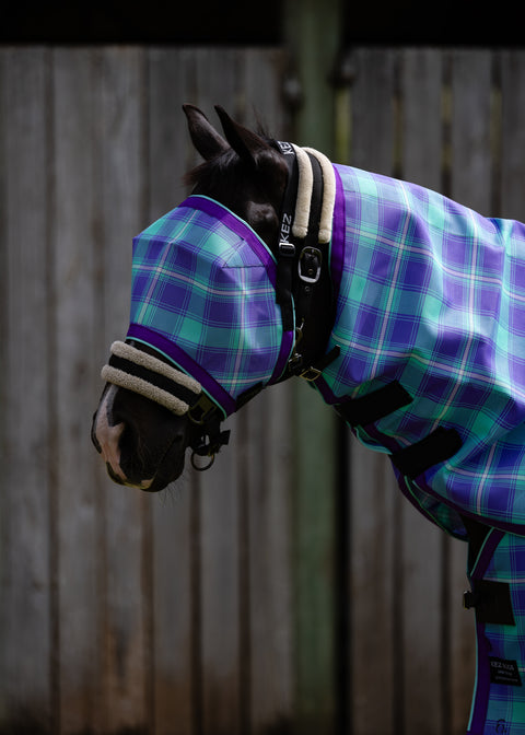 Lavender Ultra Mesh Fly Mask