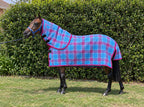 Bubble Gum Summer Weave mesh neck combo on a bay horse