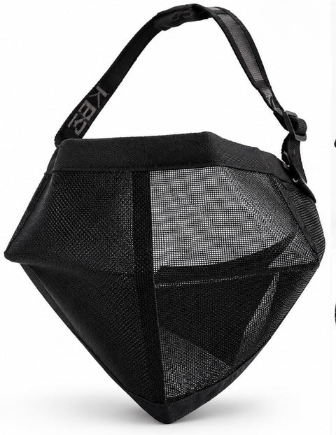 Medical Eye Patch Plain black Ultra Mesh Fly Mask