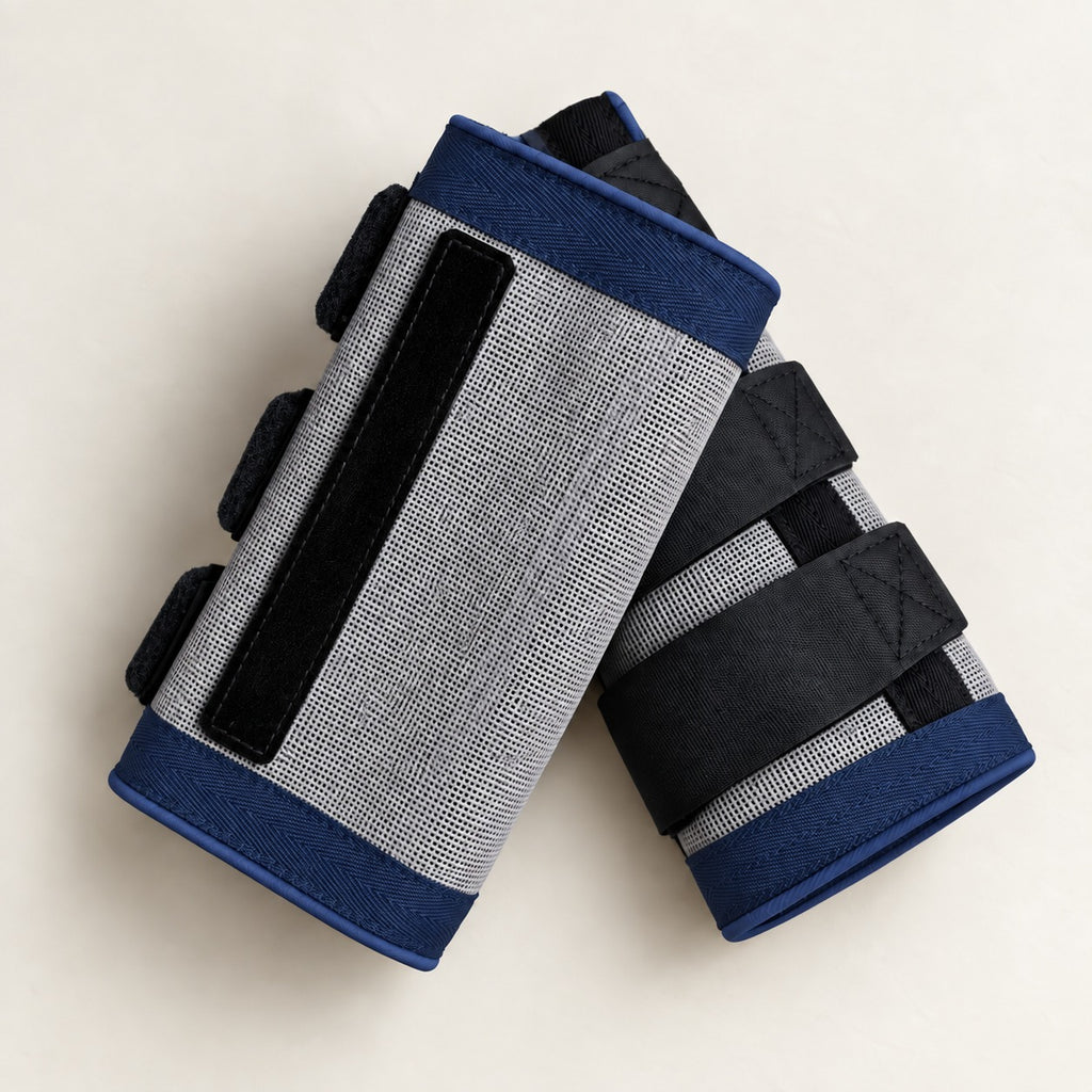 Grey Kez Rugs fly boots