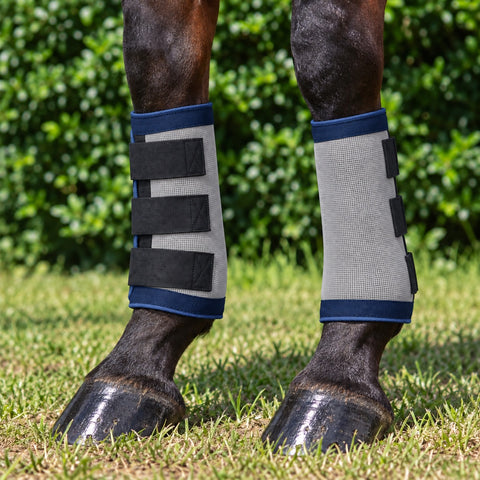 Grey Kez Rugs fly boots