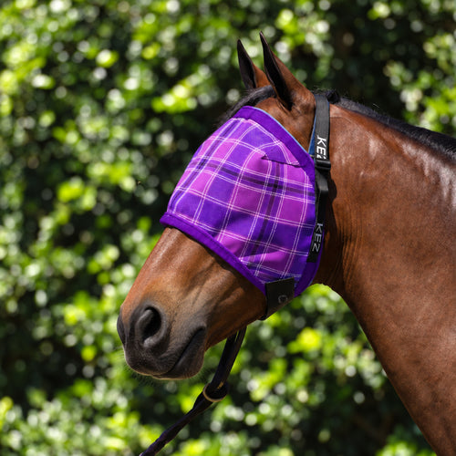 Blossom Ultra Mesh Fly Mask without the nose attachment