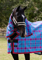 Bubble Gum Ultra Mesh Summer Weave neck combo, second front portrait view
