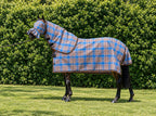 Ice Coffee Summer Weave mesh combo with fly mask on a bay horse