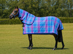 Bubble Gum Summer Weave mesh neck combo on a bay horse
