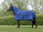 Ocean Summer Weave mesh neck combo on a bay horse